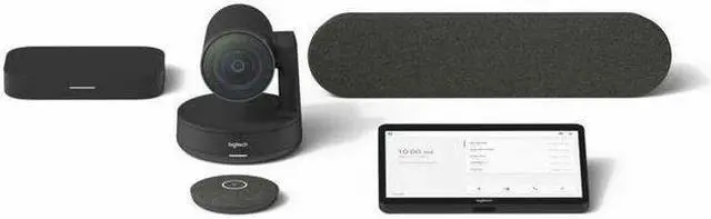 Alt view image 3 of 7 - Logitech Medium Room Solution with Tap and Rally System for Google Meet - TAPRALGGLCTL2