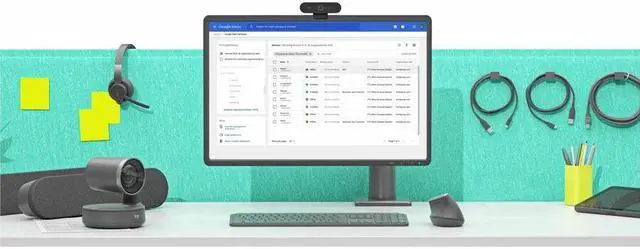 Alt view image 5 of 7 - Logitech Small Room Solution with Tap and MeetUp for Google Meet Rooms - TAPMUPGGLCTL2