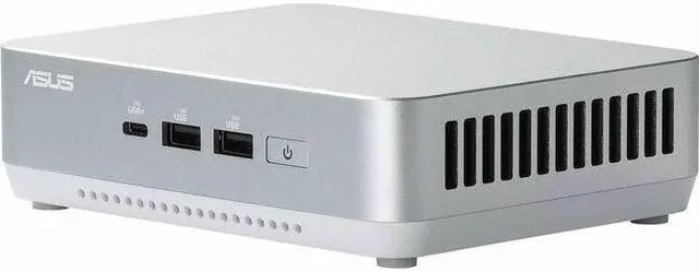 Main image of ASUS NUC 14 Pro+ Full System Mini PC with Intel 14th Gen Core Ultra 9 185H, 32GB DDR5 RAM, 1TB PCIe G4x4 NVMe SSD, Thunderbolt 4, Wi-Fi 6E & Bluetooth 5.3, Win 11 Home, Silver Aluminum Chassis, Toolless Chassis Access, VESA Mount included