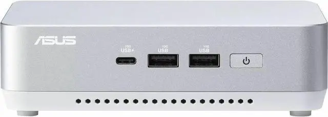 Alt view image 3 of 8 - ASUS NUC 14 Pro+ Full System Mini PC with Intel 14th Gen Core Ultra 9 185H, 32GB DDR5 RAM, 1TB PCIe G4x4 NVMe SSD, Thunderbolt 4, Wi-Fi 6E & Bluetooth 5.3, Win 11 Home, Silver Aluminum Chassis, Toolless Chassis Access, VESA Mount included