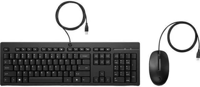Alt view image 3 of 6 - HP 225 Wired Mouse And Keyboard 286J4UTABA