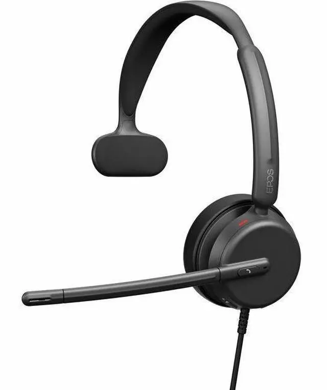Main image of EPOS IMPACT 430 Headset - Microsoft Teams Certification - Mono - USB Type C - Wired - 32 Ohm - 20 Hz - 20 kHz - On-ear - Monaural - 5.91 ft Cable - Noise Cancelling, Electret Condenser, Uni-directiona