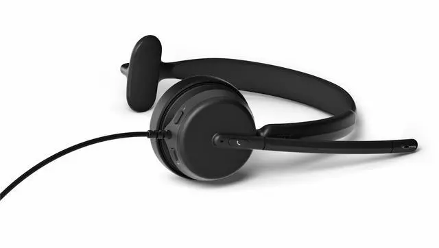 Alt view image 5 of 8 - EPOS IMPACT 430 Headset - Microsoft Teams Certification - Mono - USB Type C - Wired - 32 Ohm - 20 Hz - 20 kHz - On-ear - Monaural - 5.91 ft Cable - Noise Cancelling, Electret Condenser, Uni-directiona