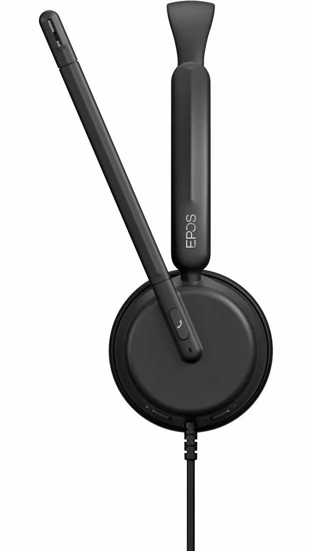 Alt view image 4 of 8 - EPOS IMPACT 430 Headset - Microsoft Teams Certification - Mono - USB Type C - Wired - 32 Ohm - 20 Hz - 20 kHz - On-ear - Monaural - 5.91 ft Cable - Noise Cancelling, Electret Condenser, Uni-directiona