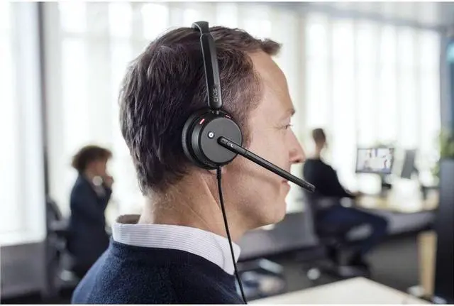 Alt view image 2 of 9 - EPOS IMPACT 430T Headset - Microsoft Teams Certification - Mono - USB Type C - Wired - 32 Ohm - 20 Hz - 20 kHz - On-ear - Monaural - 5.91 ft Cable - Noise Cancelling, Electret Condenser, Uni-direction