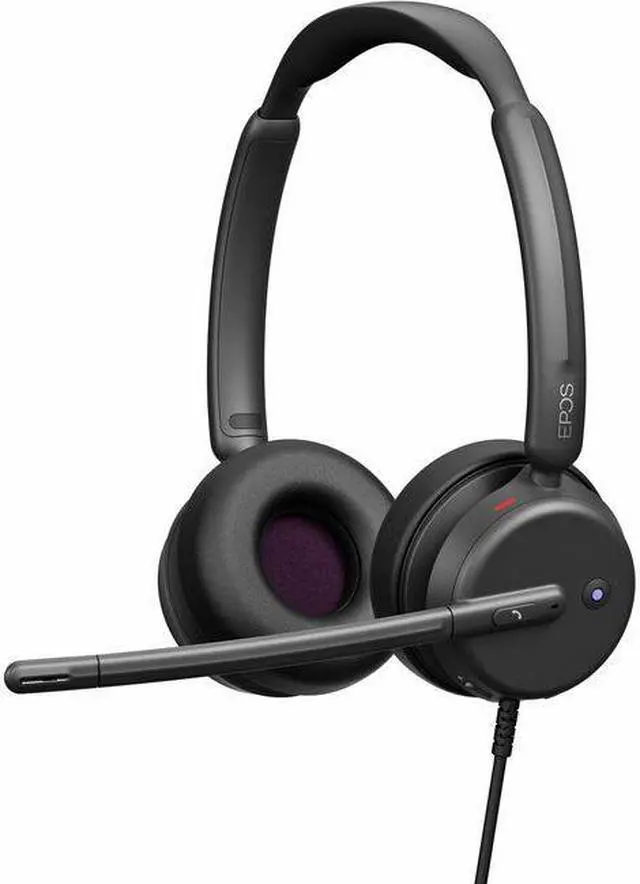 Main image of EPOS IMPACT 460T Headset - Microsoft Teams Certification - Stereo - USB Type C - Wired - 32 Ohm - 20 Hz - 20 kHz - On-ear - Binaural - 5.91 ft Cable - Noise Cancelling, Electret Condenser, Uni-directi