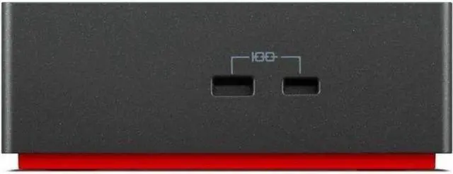Alt view image 12 of 20 - Lenovo ThinkPad Universal USB-C Dock (with 135W Power Adapter)