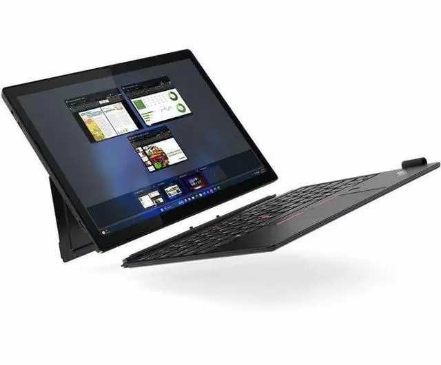 Alt view image 6 of 8 - Lenovo ThinkPad X12 Detachable Gen 2 21LK002VUS 12.3" Touchscreen Detachable 2 in 1 Notebook - Full HD Plus - Intel Core Ultra 7 164U - vPro Technology - 16 GB - 512 GB SSD - English Keyboard - B