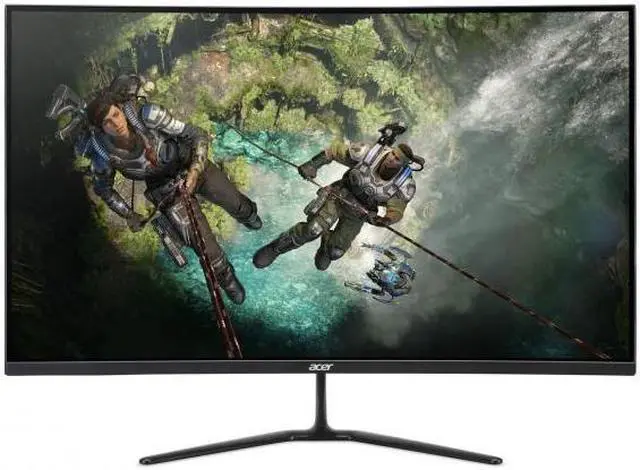 Alt view image 3 of 7 - Acer Nitro ED320Q 31.5" Curved Full HD 1500R 1ms 240Hz Widescreen Gaming Monitor - AMD FreeSync Premium Technology - 240 Hz Refresh Rate - 1 ms Response Time - Curved FHD 16:9 Display - 1 x Displ