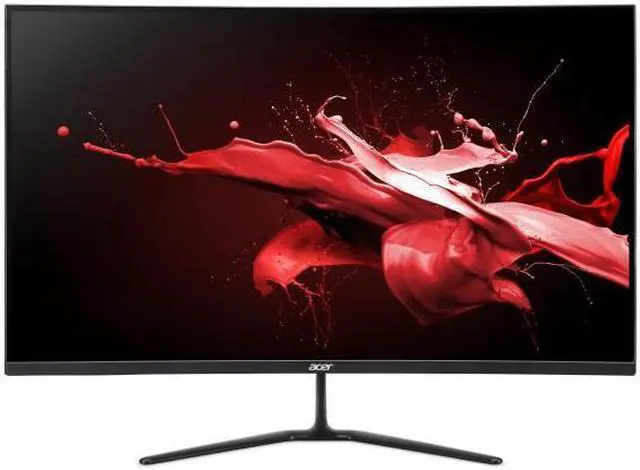 Main image of Acer Nitro ED320Q 31.5" Curved Full HD 1500R 1ms 240Hz Widescreen Gaming Monitor - AMD FreeSync Premium Technology - 240 Hz Refresh Rate - 1 ms Response Time - Curved FHD 16:9 Display - 1 x Displ