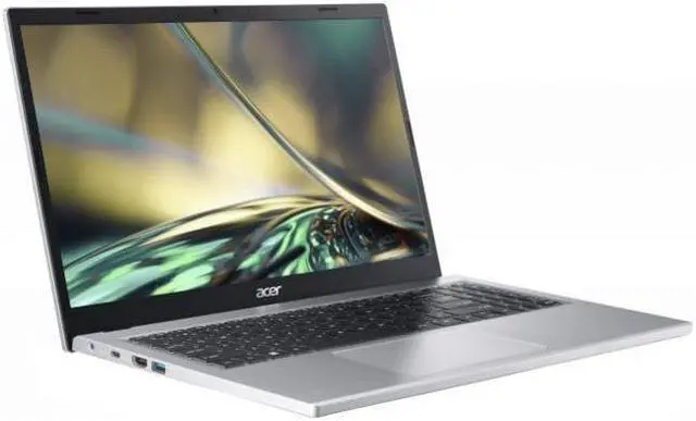 Alt view image 9 of 15 - Acer 15.6 inch Aspire 3 Slim Laptop - AMD Ryzen 5 7520U - 8GB/1TB SSD - Pure Silver