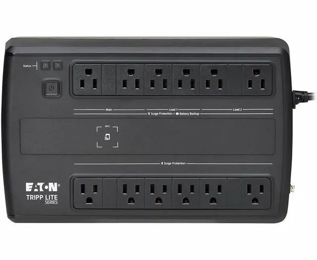 Alt view image 3 of 8 - Tripp Lite series 750VA 450W 120V Line-Interactive UPS w/Remote Monitoring
