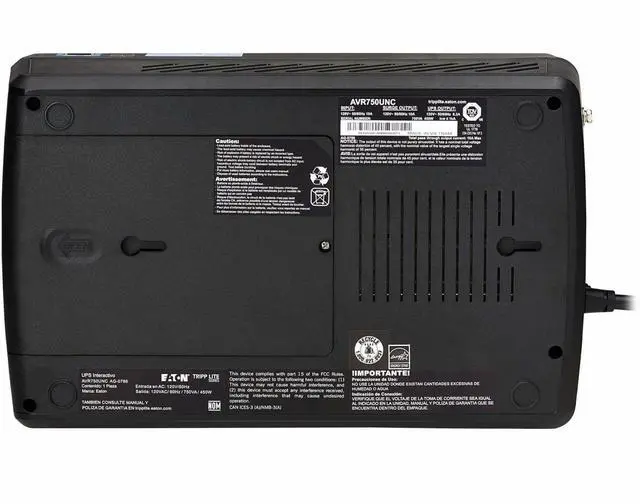 Alt view image 5 of 8 - Tripp Lite series 750VA 450W 120V Line-Interactive UPS w/Remote Monitoring
