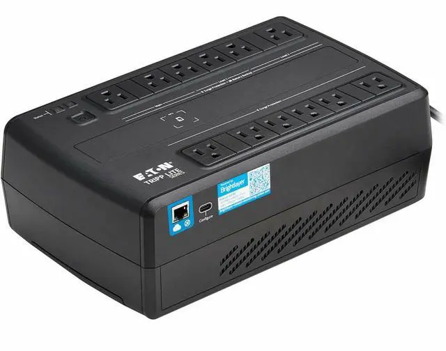 Alt view image 7 of 8 - Tripp Lite series 750VA 450W 120V Line-Interactive UPS w/Remote Monitoring