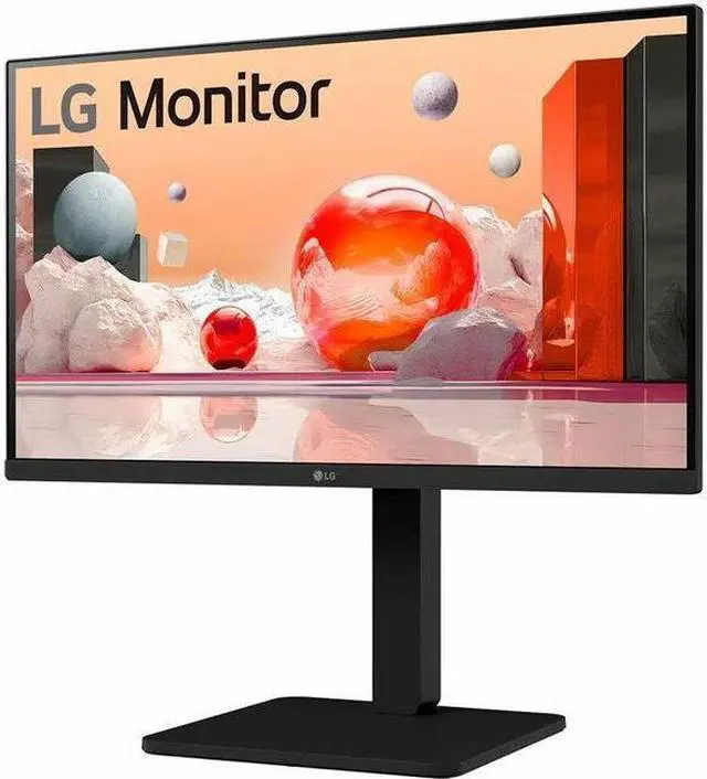 Main image of LG 24BA550-B 24" Class Full HD LED Monitor - 16:9 - 23.8" Viewable - In-plane Switching (IPS) Technology - LED Backlight - 1920 x 1080 - 16.7 Million Colors - 250 Nit - 5 ms - Speakers - HDM
