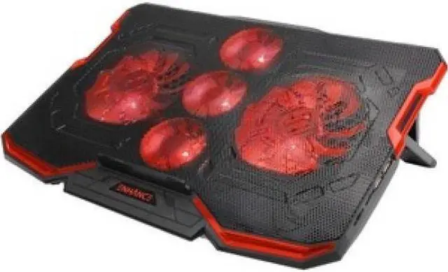 Alt view image 8 of 14 - ENHANCE Cryogen ENGXC20100RDWS Laptop Cooling Stand USB Connectivity Red 6030311