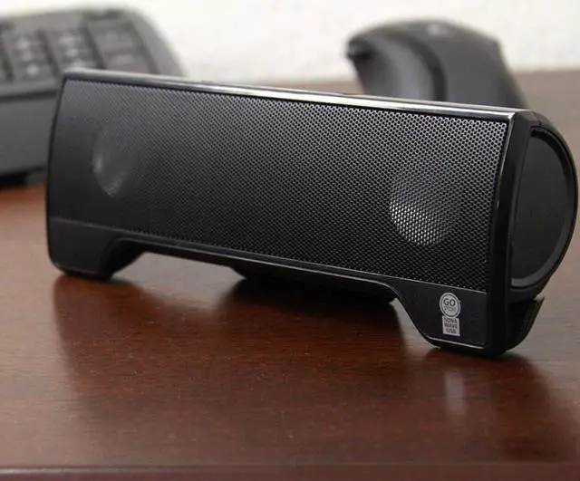 Alt view image 2 of 6 - Gogroove SonaVERSE Computer Speaker Black (3796908)