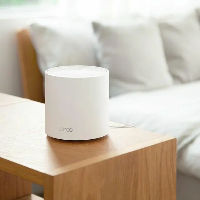 Alt view image 5 of 9 - Tp Link AX3000 Whole Home Mesh Wi-Fi 6 Unit  1 pack Dual Band 5GHz  2402Mbps 2.4GHz 574 Mbps 2×2 MU-MIMO 3 × Gigabit Ethernet Ports Model DECO X50(1-PACK)_ISP