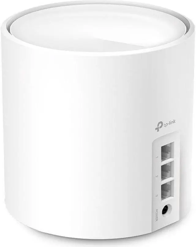 Alt view image 7 of 9 - Tp Link AX3000 Whole Home Mesh Wi-Fi 6 Unit  1 pack Dual Band 5GHz  2402Mbps 2.4GHz 574 Mbps 2×2 MU-MIMO 3 × Gigabit Ethernet Ports Model DECO X50(1-PACK)_ISP