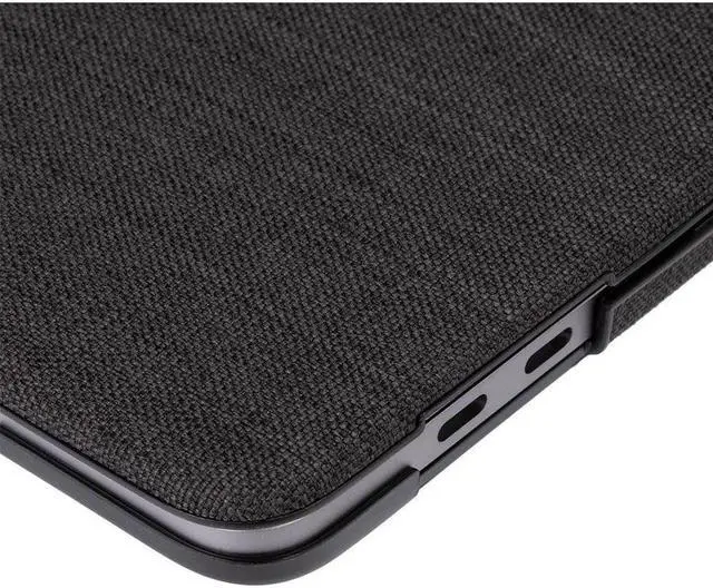 Alt view image 7 of 12 - incase textured hardshell in woolenex for 16-inch macbook pro - graphite