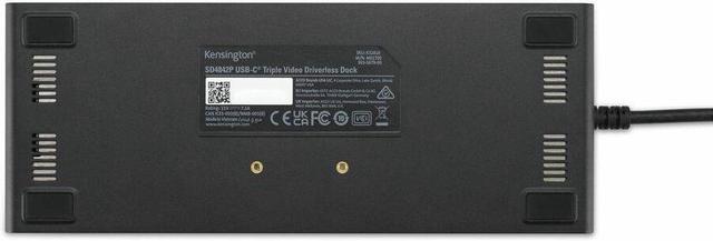 Alt view image 3 of 16 - Kensington SD4842P EQ USB-C 10Gbps Triple Video Driverless Docking Station