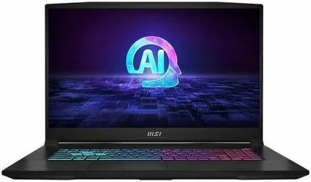 Main image of MSI Katana A17 AI B8V KATANA A17 AI B8VF-895US 17.3" Gaming Notebook - Full HD - AMD Ryzen 9 8945HS - 32 GB - 1 TB SSD - Black - AMD Chip - 1920 x 1080 - Windows 11 Pro - NVIDIA GeForce RTX 4060