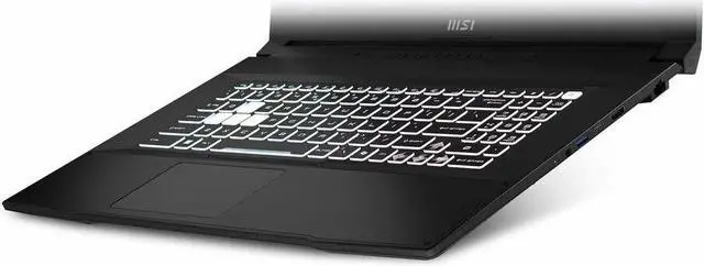 Alt view image 3 of 13 - MSI Katana A17 AI B8V KATANA A17 AI B8VF-895US 17.3" Gaming Notebook - Full HD - AMD Ryzen 9 8945HS - 32 GB - 1 TB SSD - Black - AMD Chip - 1920 x 1080 - Windows 11 Pro - NVIDIA GeForce RTX 4060
