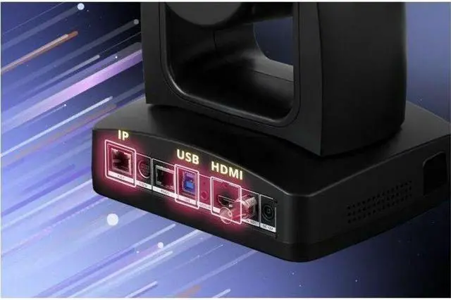 Alt view image 5 of 9 - AVer TR335 8 Megapixel Indoor 4K Network Camera - Color