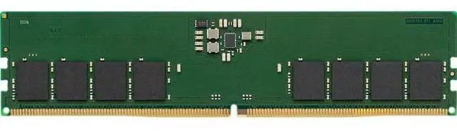 Main image of Kingston 16GB DDR5 SDRAM Memory Module - For Desktop PC - 16 GB - DDR5-5600/PC5-44800 DDR5 SDRAM - 5600 MHz Single-rank Memory - CL46 - 1.10 V - Non-ECC - Unbuffered - 288-pin - DIMM- KCP556US8-16
