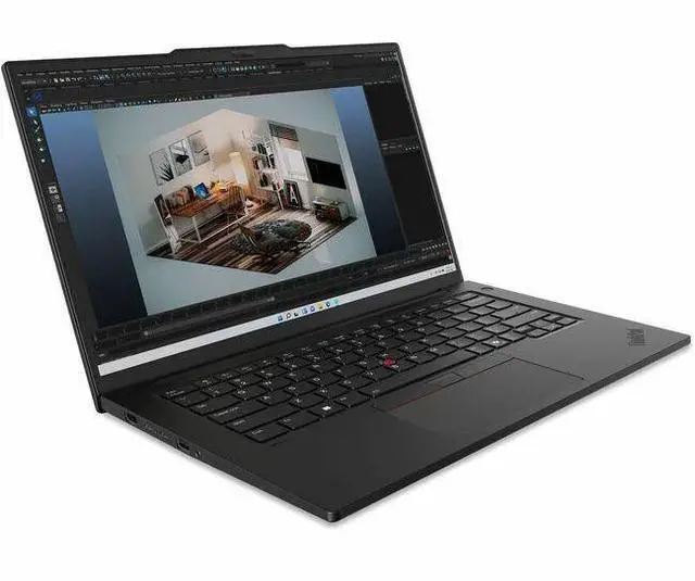 Alt view image 2 of 9 - Lenovo ThinkPad P1 Gen 6 14.5" Intel Core Ultra 5 125H 16GB Memory 512GB SSD Windows 11 Pro 21G2001UUS