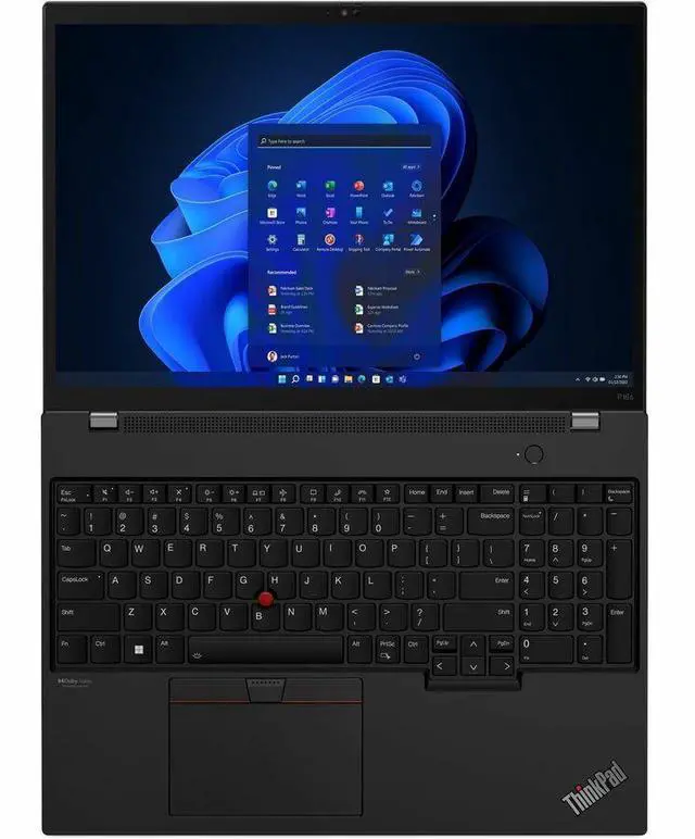 Alt view image 6 of 9 - Lenovo ThinkPad P16s Gen 2 16.0" AMD Ryzen 7 7840U AMD Radeon 780M 16GB Memory 512GB SSD Windows 11 Pro 21K9003AUS