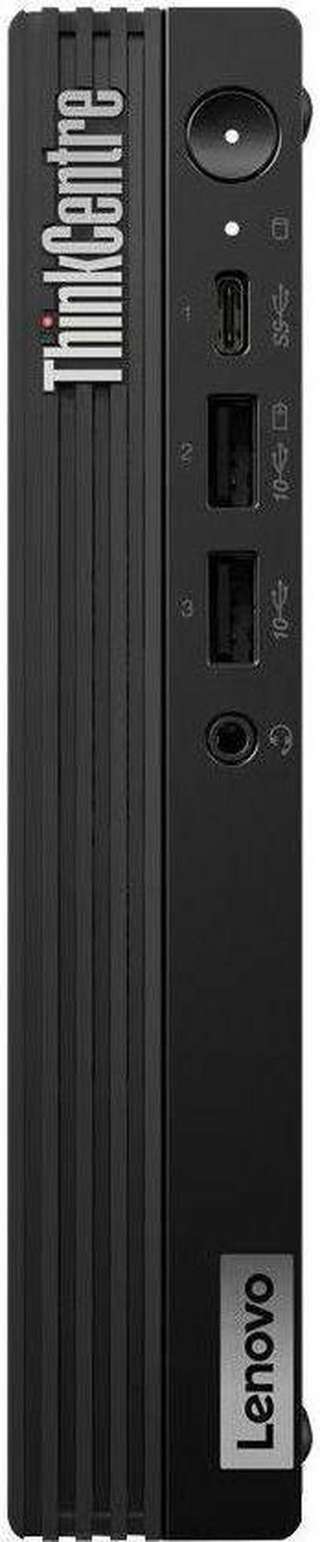 Alt view image 6 of 8 - Lenovo ThinkCentre M70q Gen 5 12TD001SUS Desktop Computer - Intel Core i7 14th Gen i7-14700T - vPro Technology - 32 GB - 1 TB SSD - Tiny - Black - Intel Q670 Chip - Windows 11 Pro - Intel UHD Graphics