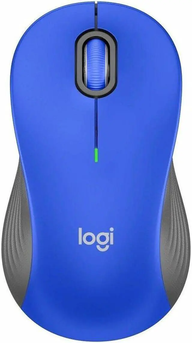 Alt view image 3 of 3 - Logitech Signature M550 L Mouse - Optical - Wireless - 32.81 ft - Bluetooth - Blue - USB - 4000 dpi - Scroll Wheel - 3 Button(s) - 3 Programmable Button(s) - Large Hand/Palm Size - 1 x AA Battery Supp