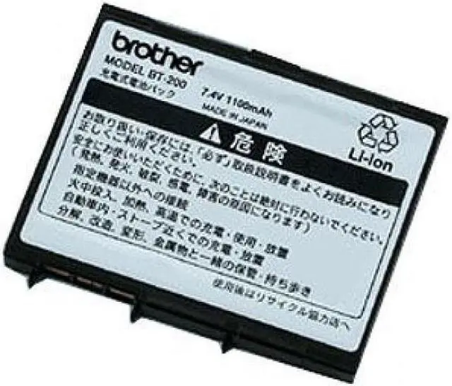Alt view image 4 of 4 - BROTHER MOBILE SOLUTIONS BT200 MW-260 LI-ION BATTERY
