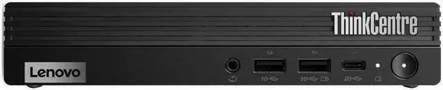 Alt view image 7 of 8 - Lenovo ThinkCentre M90q Gen 5 12TH0013US Desktop Computer - Intel Core i7 14th Gen i7-14700 - vPro Technology - 16 GB - 512 GB SSD - Tiny - Black - Intel Q670 Chip - Windows 11 Pro - Intel UHD Graphic