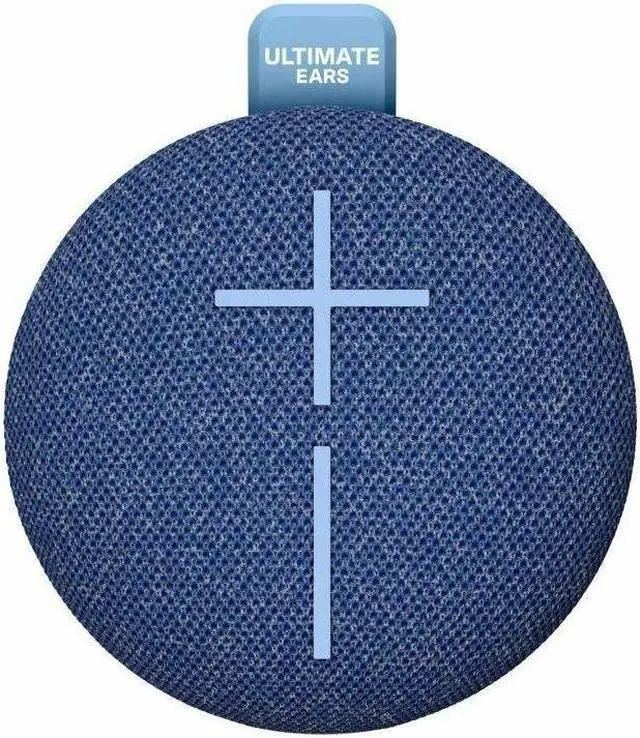 Alt view image 2 of 7 - Ultimate Ears MINIROLL Ultra-Portable Waterproof Bluetooth Speaker - Majestic Blue