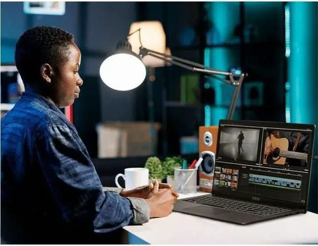 Alt view image 3 of 9 - MSI Modern 15.6 inch Ultrabook Laptop Core i5-1335U 16GB 1TB W11P 3 Yr Warranty - Manifest your imagination - Copilot works with you to write, edit, summarize, create content - and even give suggestio