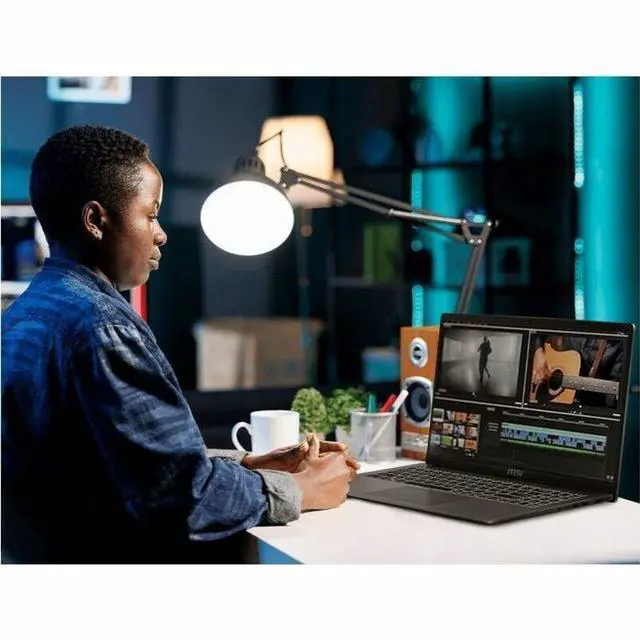 Alt view image 3 of 9 - MSI Modern15.6 inch ultrabook Laptop Core 7-150U 16GB 1TB SSD Wi11P 3 Year Warranty - Manifest your imagination - Copilot works with you to write, edit, summarize, create content - and even give sugge