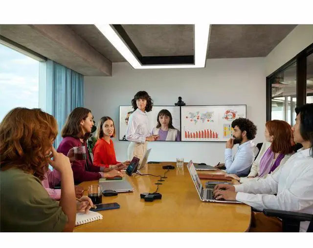 Alt view image 4 of 10 - HP Poly Studio G62 Video Conferencing System w/ Mounting Plate Kit | 99T09AA#AC3