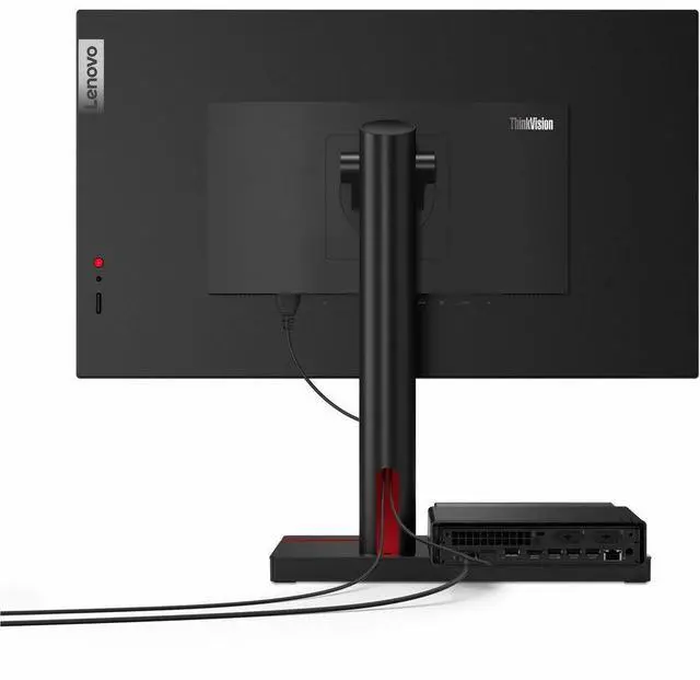 Alt view image 7 of 9 - Lenovo ThinkCentre M90q Gen 5 12TH0010US Desktop Computer - Intel Core i7 14th Gen i7-14700 - vPro Technology - 32 GB - 512 GB SSD - Tiny - Black - Intel Q670 Chip - Windows 11 Pro - Intel UHD Graphic