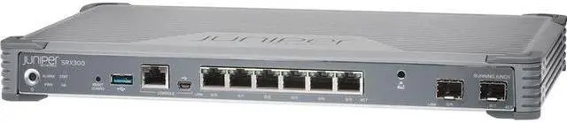 Alt view image 5 of 11 - Juniper Networks - SRX300-SYS-JB - Juniper SRX300 Router - 6 Ports - Management Port - 2 Slots - Gigabit Ethernet -
