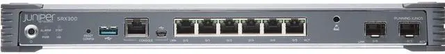 Alt view image 6 of 11 - Juniper Networks - SRX300-SYS-JB - Juniper SRX300 Router - 6 Ports - Management Port - 2 Slots - Gigabit Ethernet -