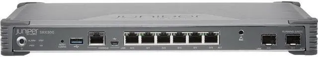 Alt view image 8 of 11 - Juniper Networks - SRX300-SYS-JB - Juniper SRX300 Router - 6 Ports - Management Port - 2 Slots - Gigabit Ethernet -