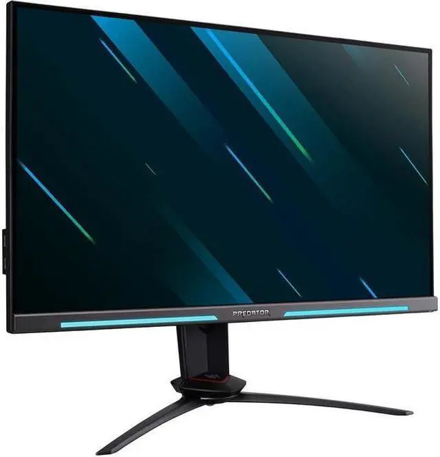 Alt view image 11 of 17 - Acer Predator XB273U 27" 2K WQHD 165Hz 1ms NVIDIA G-Sync Compatible IPS Gaming Monitor w/ Height Adjustable and Built-in Speakers