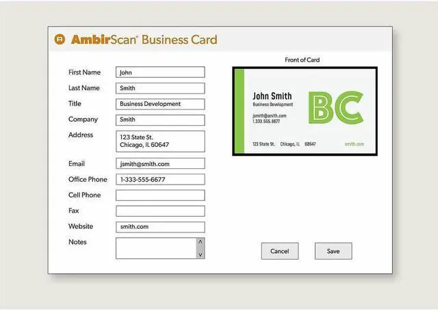 Alt view image 4 of 6 - Ambir TravelScan Pro Go Scanner, Software and Case Bundle - Ambir TravelScan Pro Go bundle Portable USB Powered Document, Business Card and Receipt Scanner for Windows PC's with Hard Shell Travel