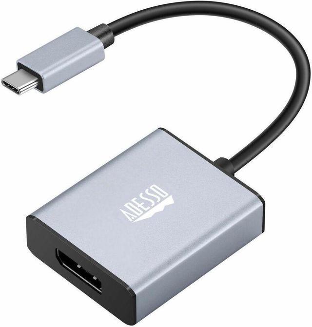 Alt view image 8 of 20 - Adesso USB-C to Display Port Adapter