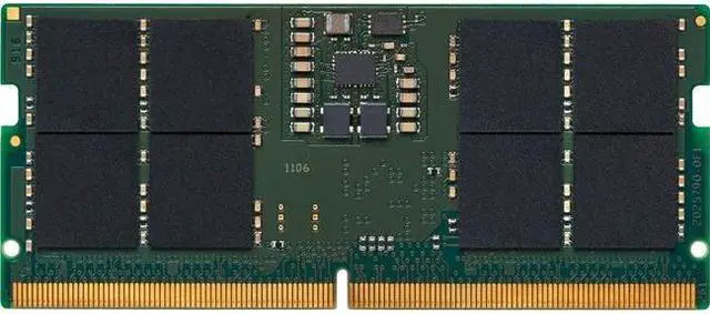 Alt view image 9 of 9 - Kingston 16GB 5600MT/s DDR5 Non-ECC CL46 SODIMM 1Rx8