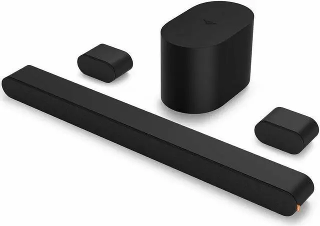 Alt view image 2 of 11 - VIZIO 5.1 Bluetooth Soundbar Speaker, Wireless Subwoofer, Surround Sound w/Dolby Atmos, DTS:X, - SV510X-0806 (2024 Model)
