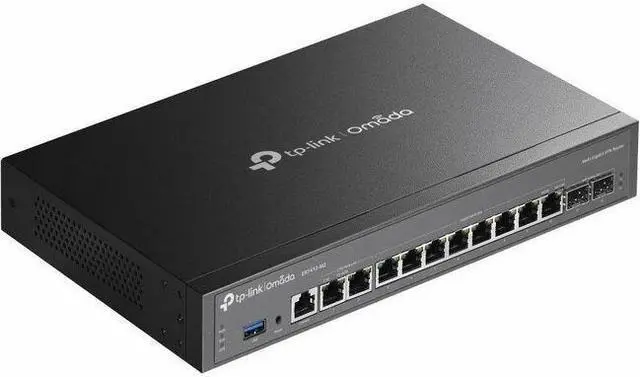 Main image of TP-Link Omada ER7412-M2 Multi-Gigabit VPN Router | Quad-core | 2X 2.5G Ports | 1x USB 3.0 Port