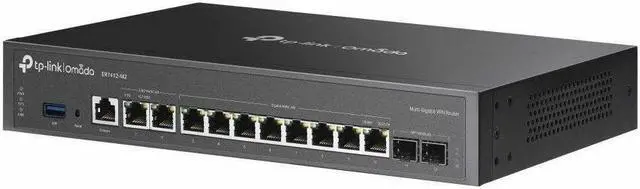 Alt view image 3 of 6 - TP-Link Omada ER7412-M2 Multi-Gigabit VPN Router | Quad-core | 2X 2.5G Ports | 1x USB 3.0 Port